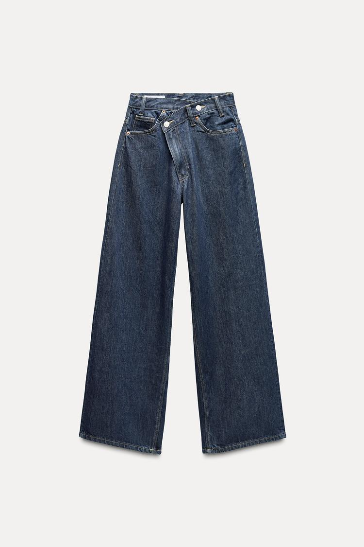 Luvik | Rise Loose Fit Crossover Waist Jeans