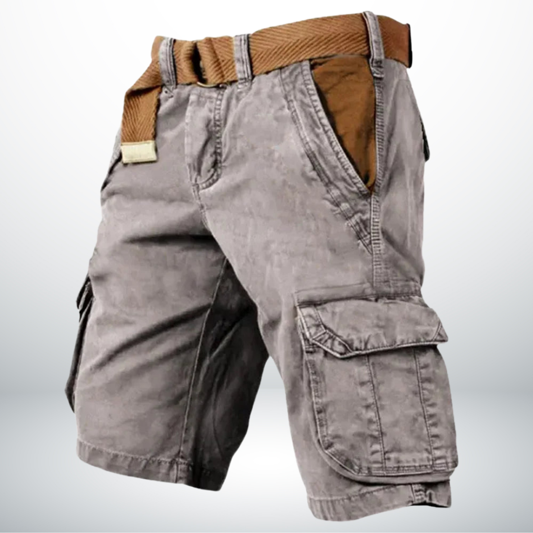 Luvik | Miesten Cargo Shorts - Käytännöllinen