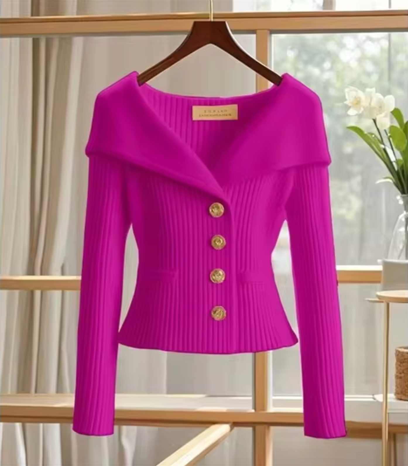 Luvik | Neulottu lyhyt cardigan