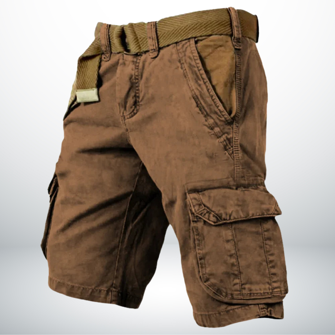 Luvik | Miesten Cargo Shorts - Käytännöllinen