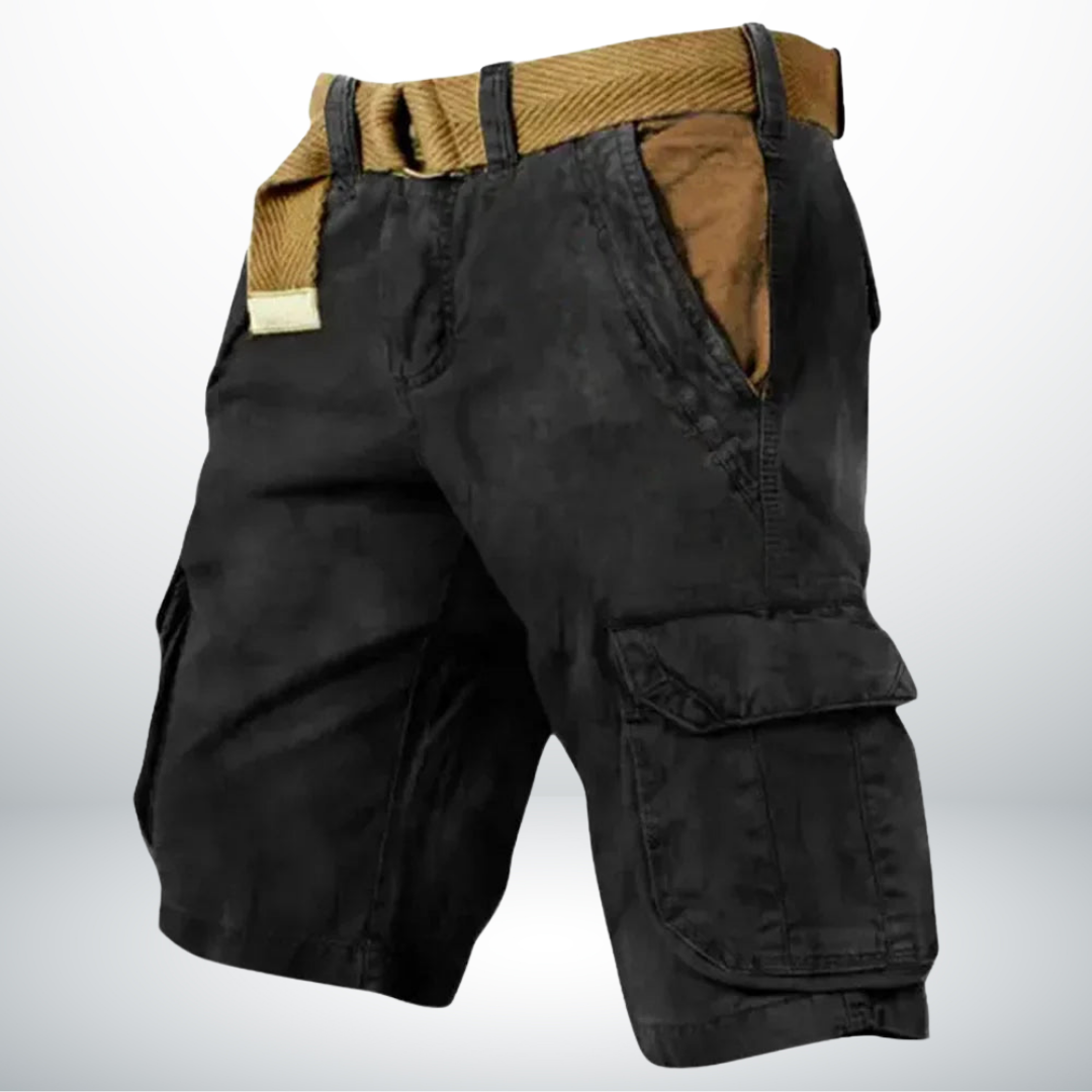 Luvik | Miesten Cargo Shorts - Käytännöllinen