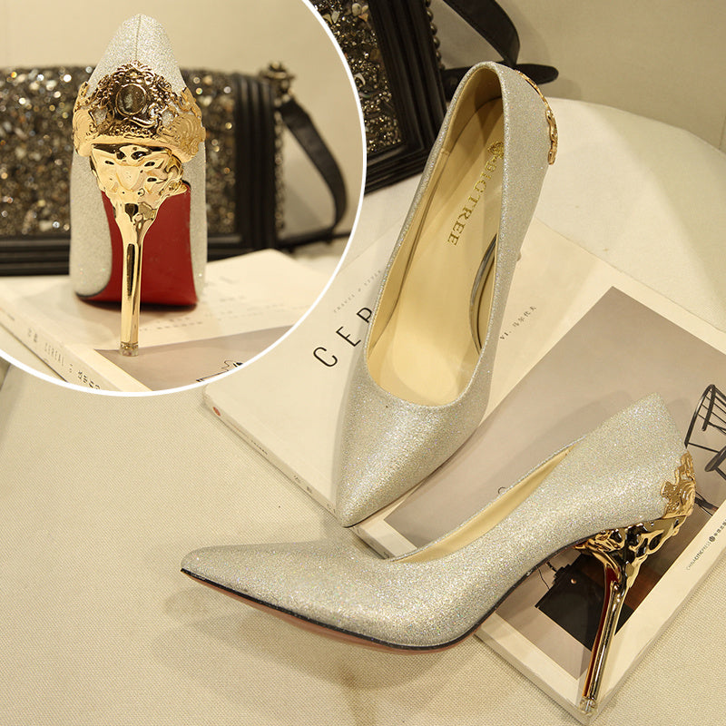 Luvik | Elegante Damenschuhe Mit Metallverzierung