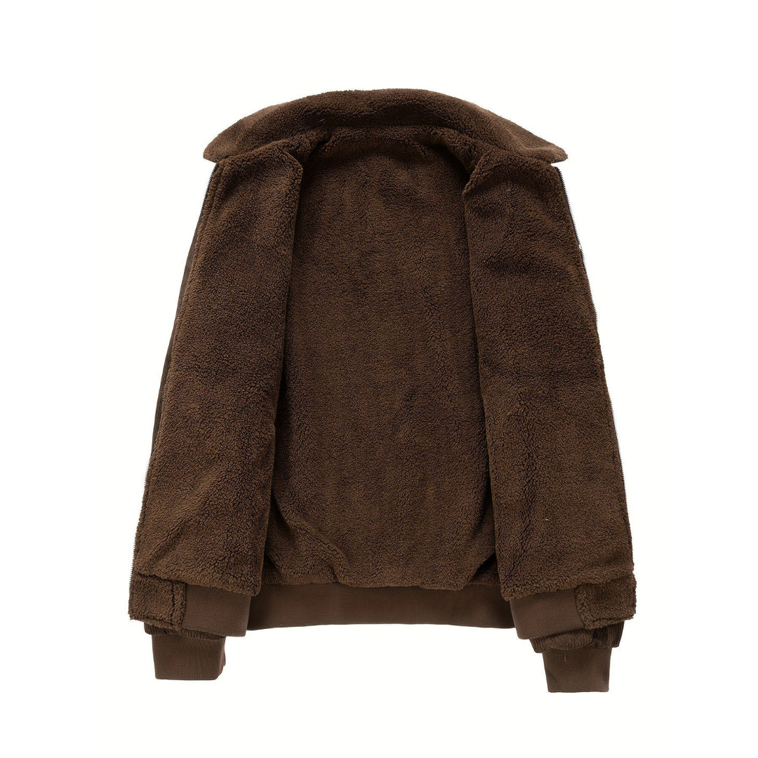 Luvik | Cord jacket Pehmeällä kauluksella Miehille