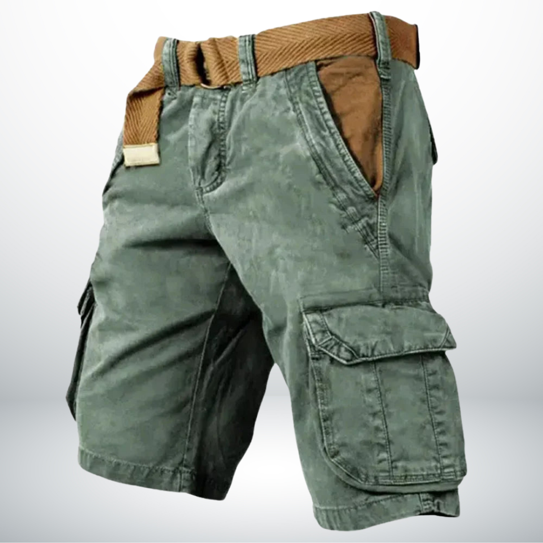 Luvik | Miesten Cargo Shorts - Käytännöllinen