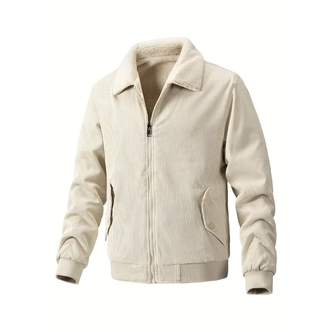 Luvik | Cord jacket Pehmeällä kauluksella Miehille