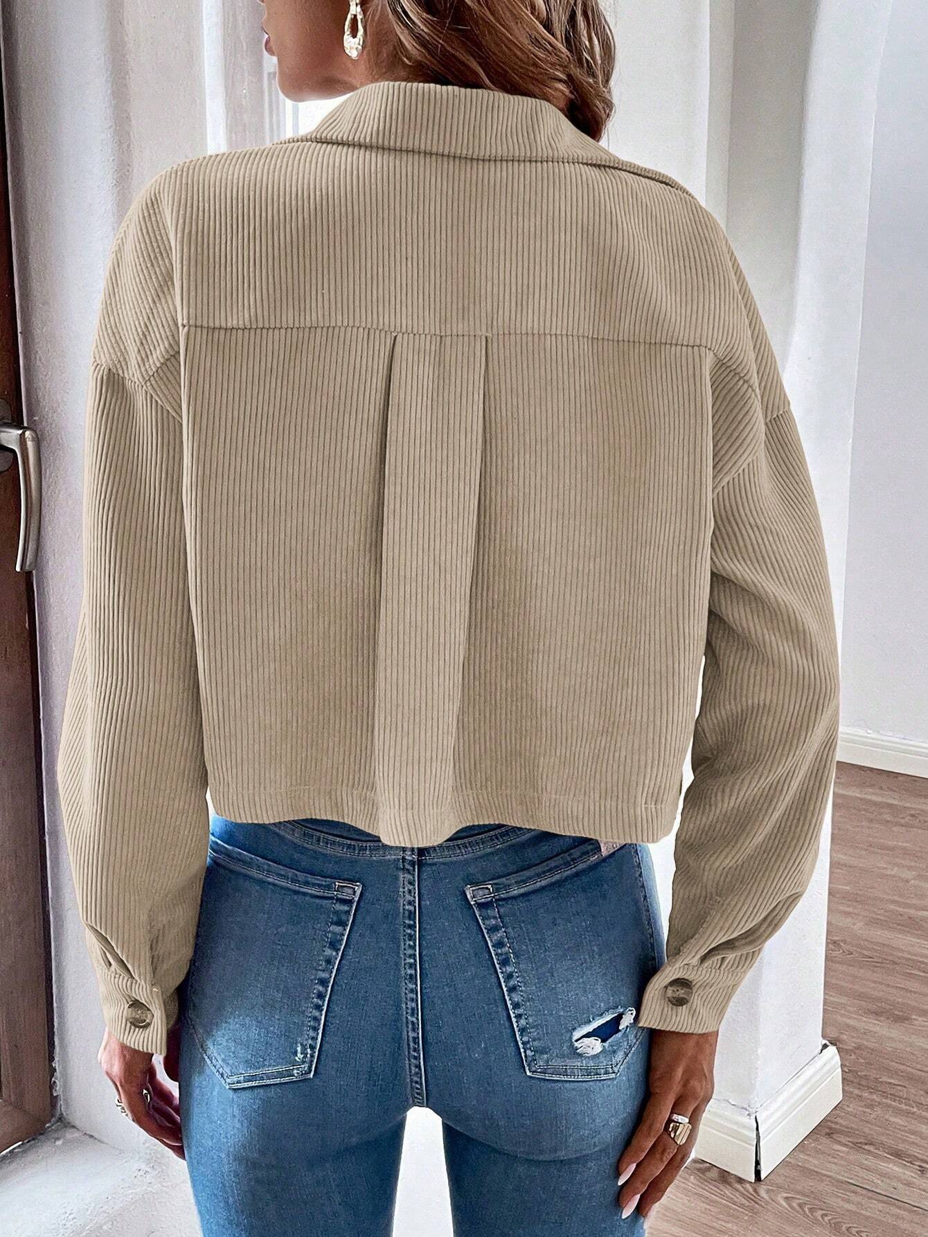 Luvik | Olka Crop Cord jacket