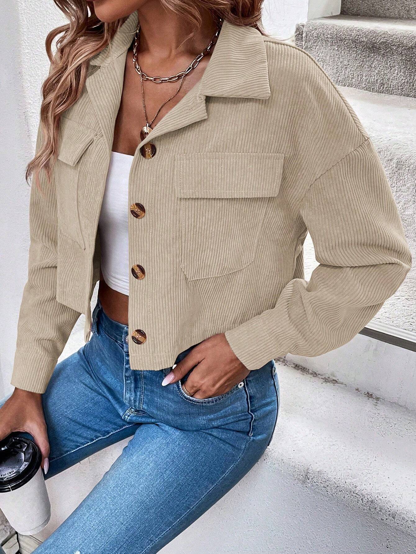 Luvik | Olka Crop Cord jacket