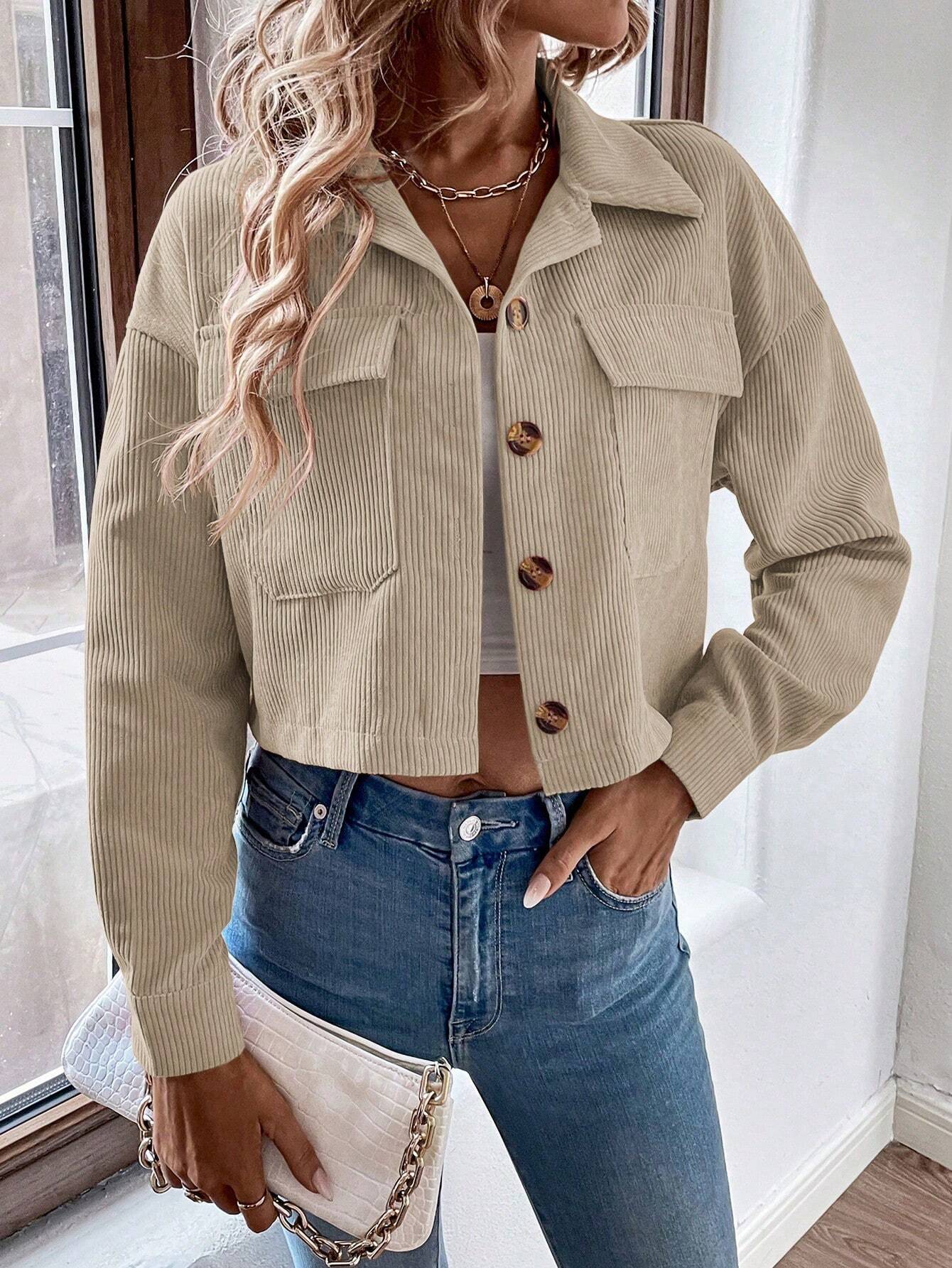 Luvik | Olka Crop Cord jacket