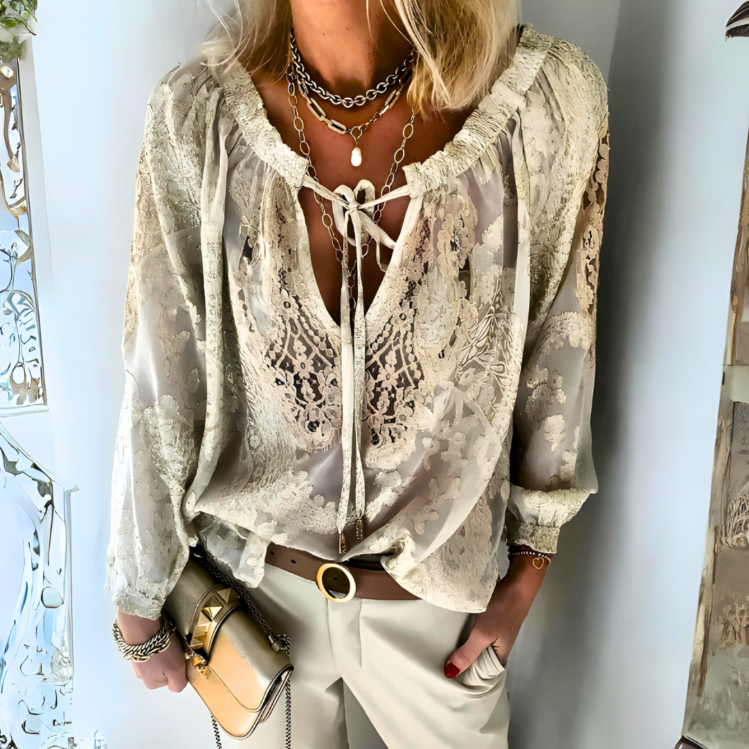 Heidi-Mode | Crocheted Boho Blouse