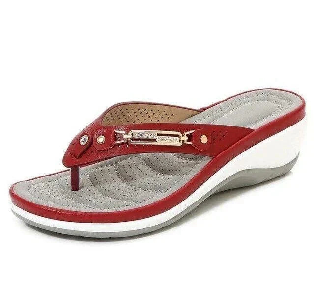 Luvik | pehmeästi topatut flip-flop sandaalit