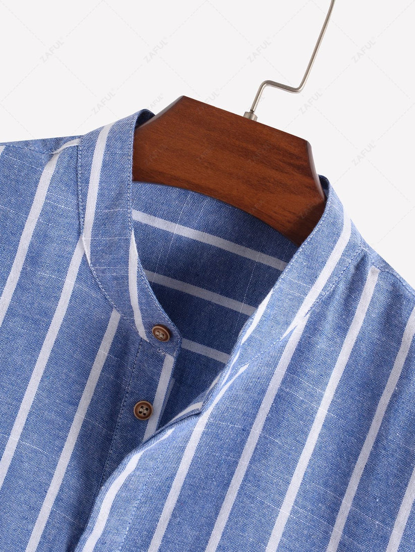 Luvik | Shorts and stylish linen shirt
