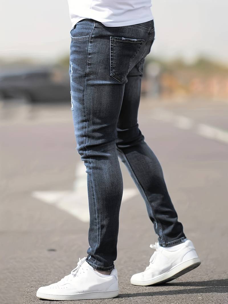 Luvik | Slim Fit Stretch Farkut Miehille