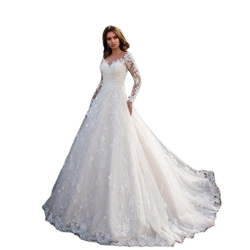 Luvik | Elegant white bridal gown
