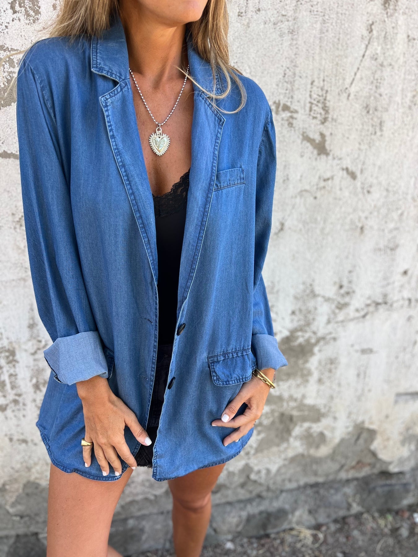 Luvik | Rentou Denim Takki Naisille