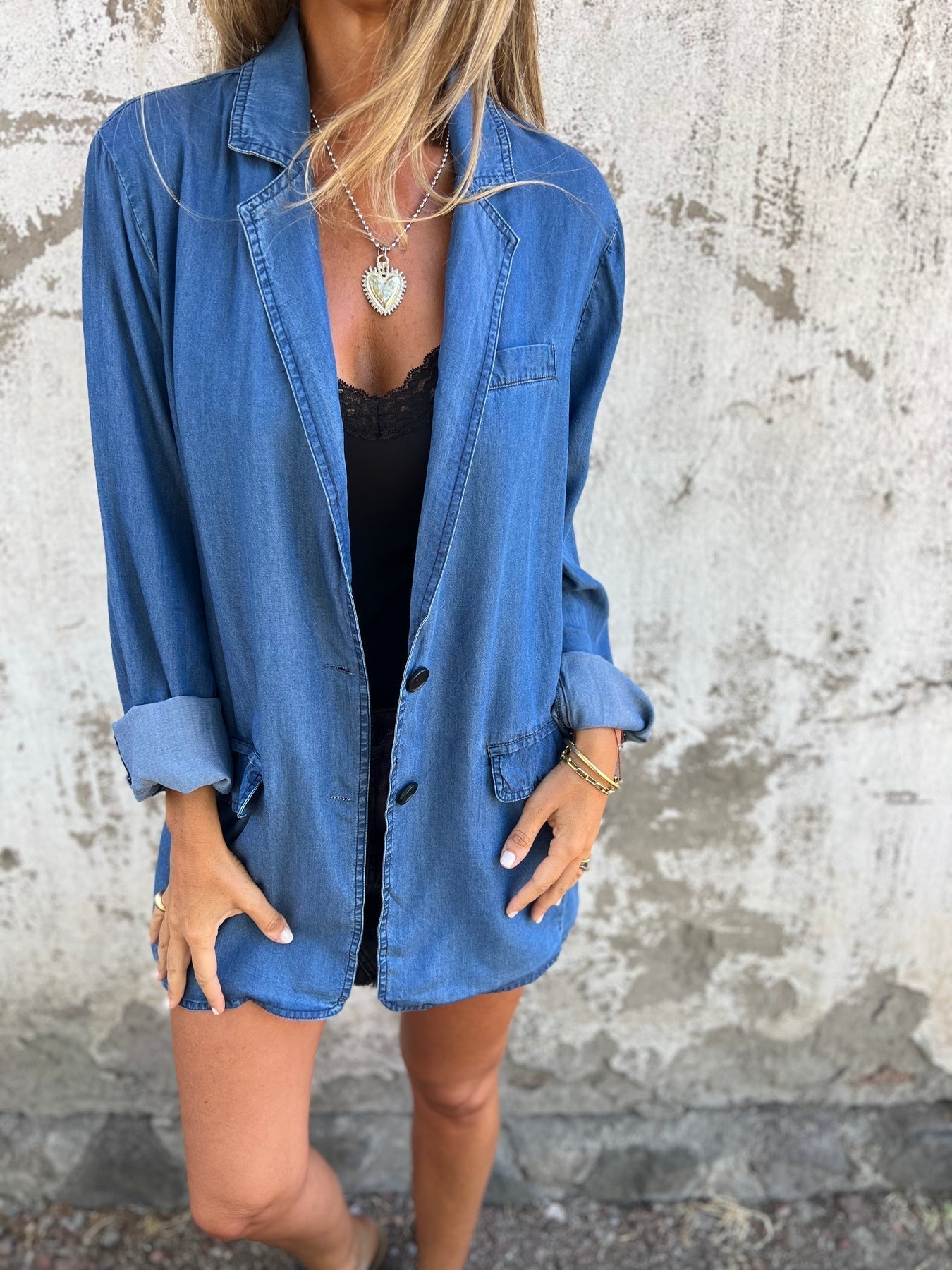 Luvik | Rentou Denim Takki Naisille