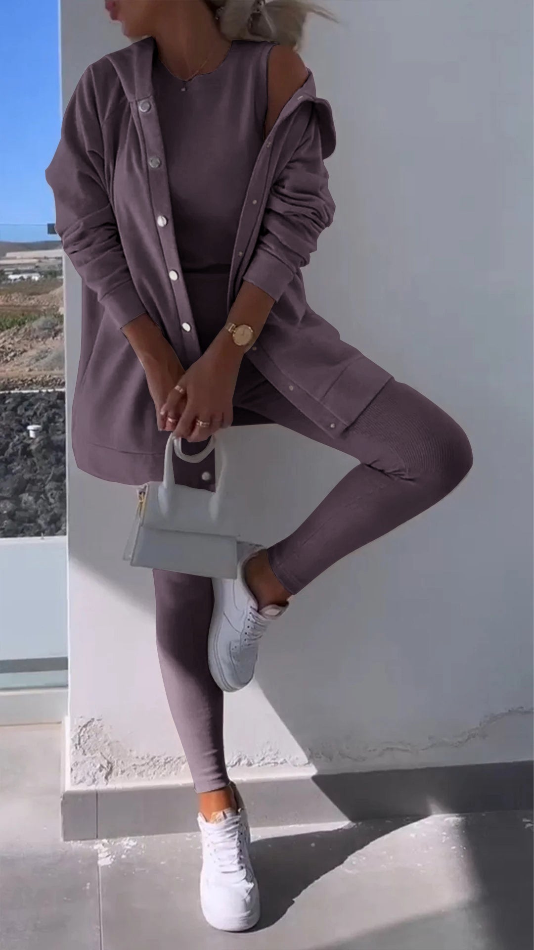 Heidi-Mode | Vest and sweatshirt with hood Schuyler