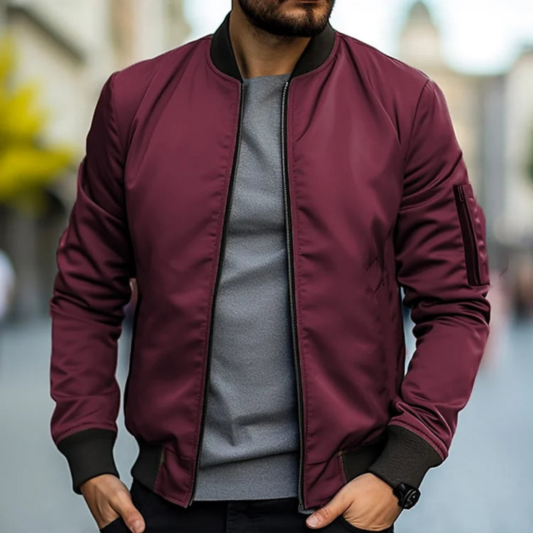 Luvik | Miesten Bomber-takki - Mukava