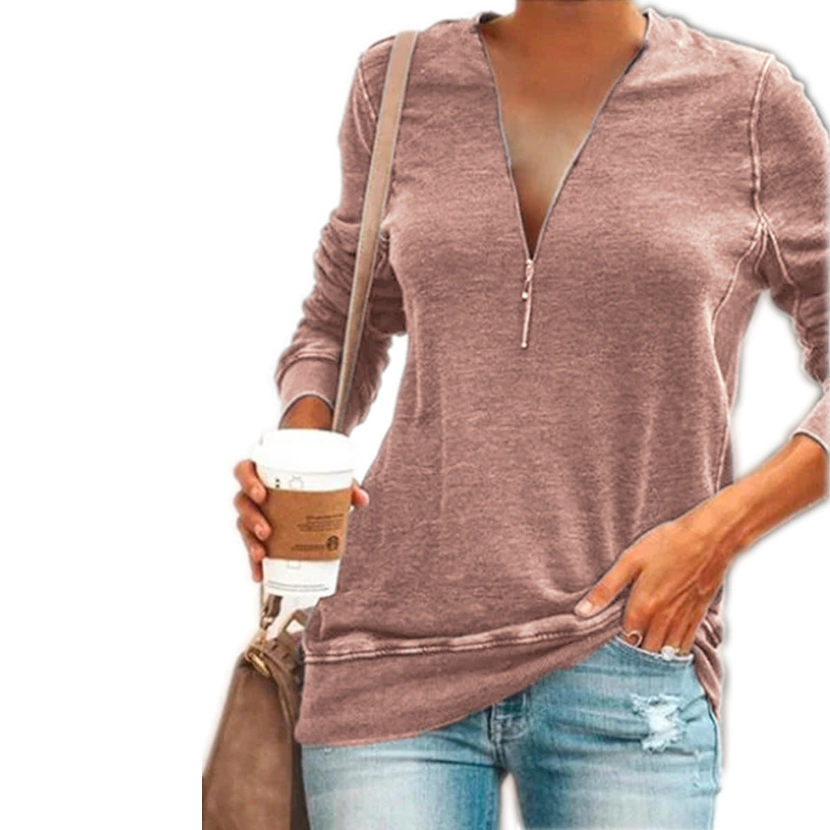 Luvik | T-shirt d'hiver chic et polyvalent
