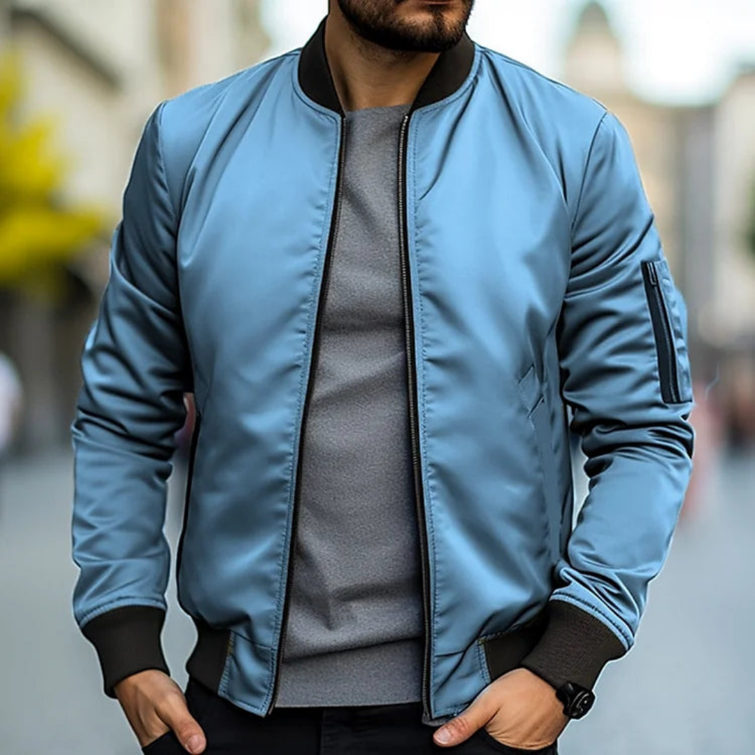 Luvik | Miesten Bomber-takki - Mukava