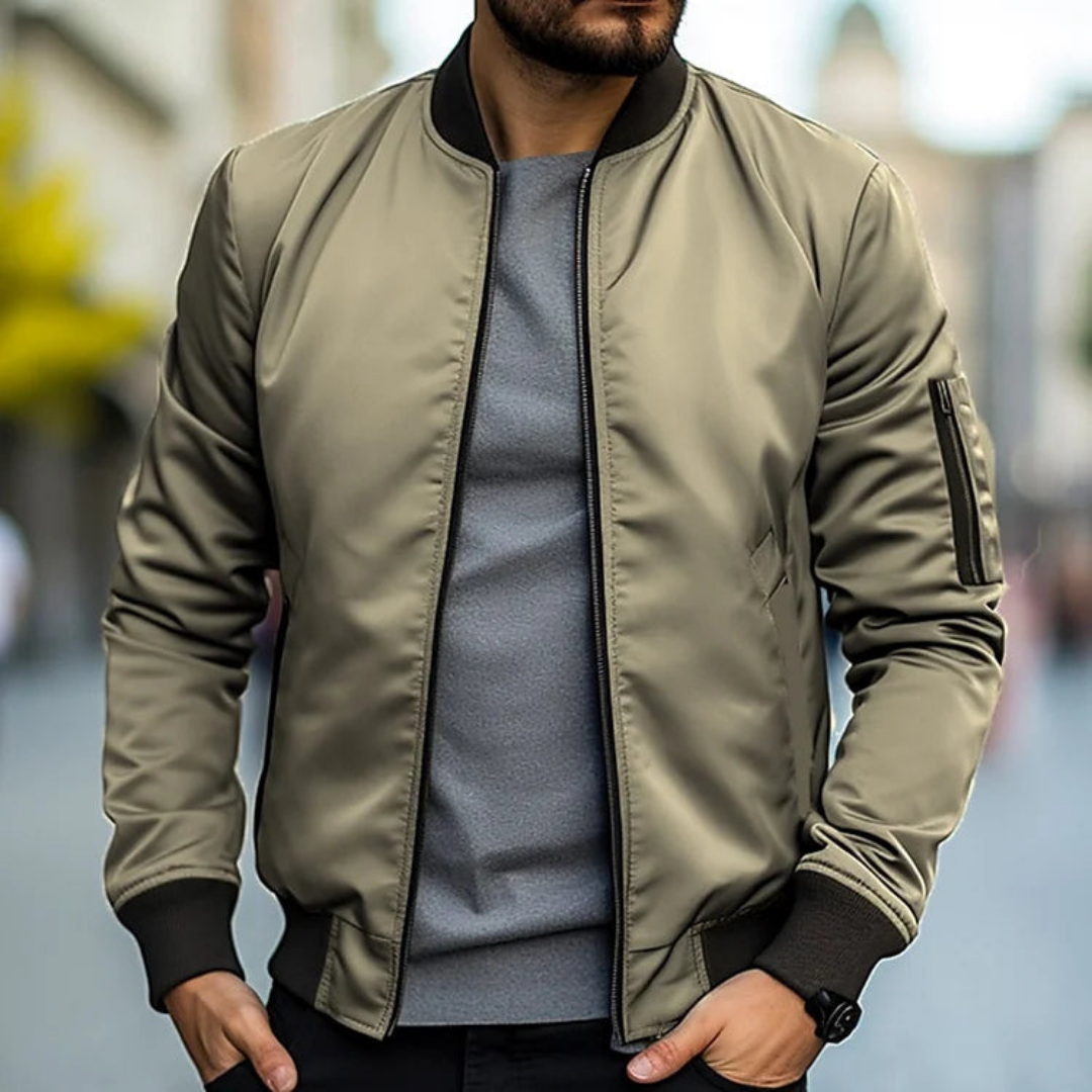 Luvik | Miesten Bomber-takki - Mukava