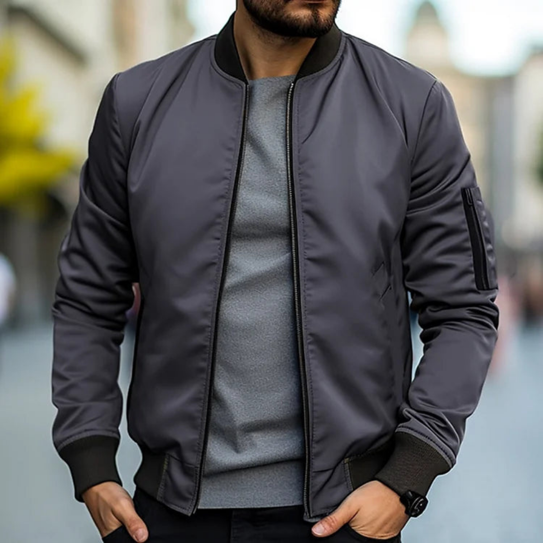 Luvik | Miesten Bomber-takki - Mukava