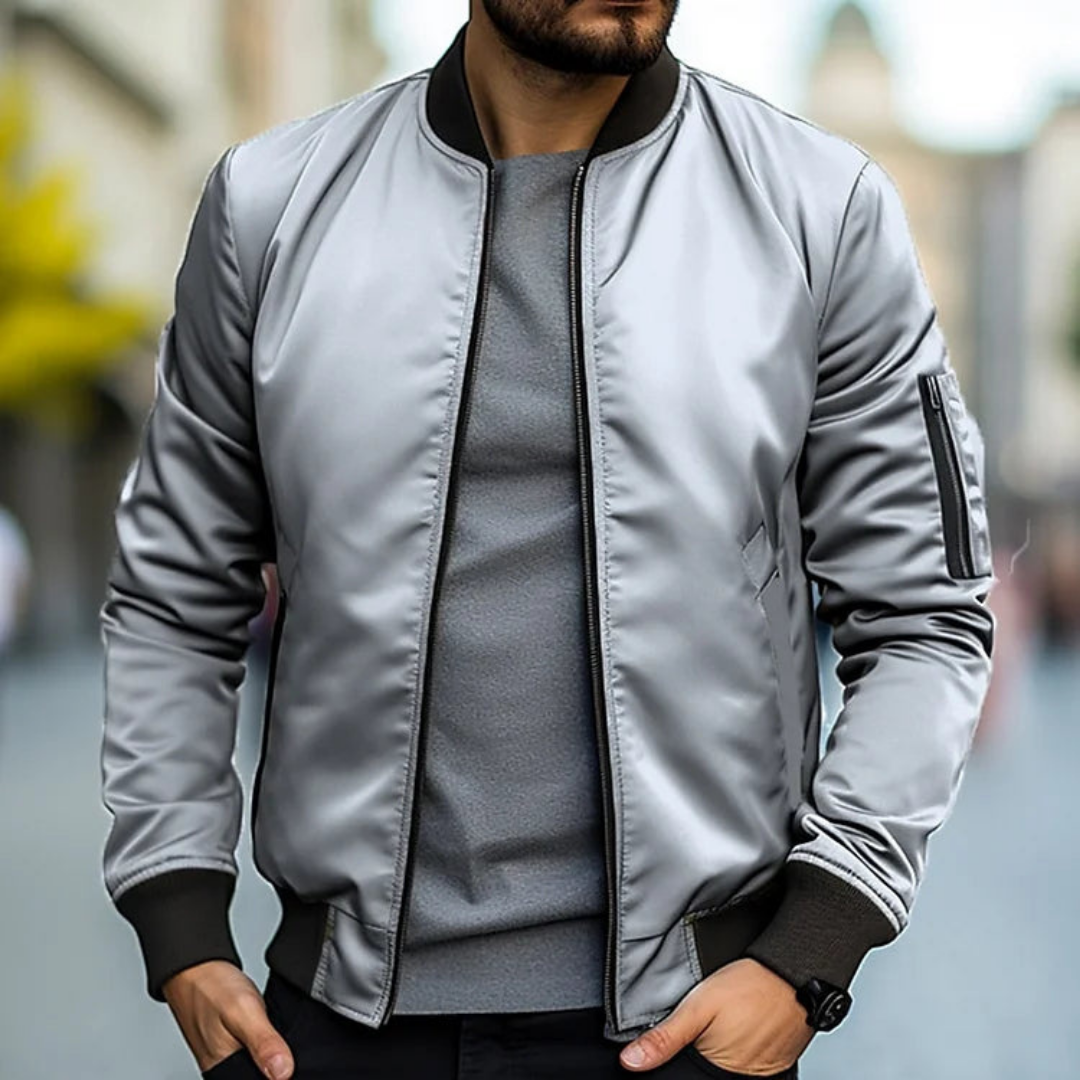 Luvik | Miesten Bomber-takki - Mukava