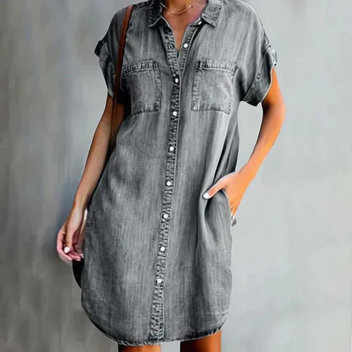 Luvik | Denim dress effortlessly stylish