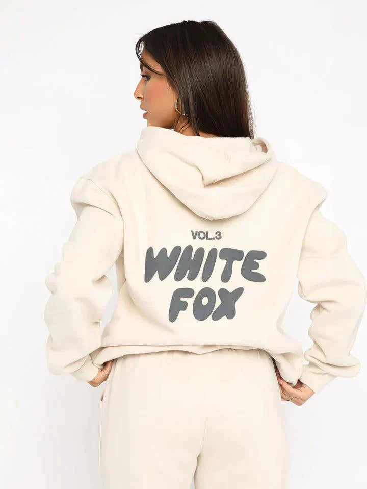 Luvik | Tyylikäs White Fox -treeniasu naisille