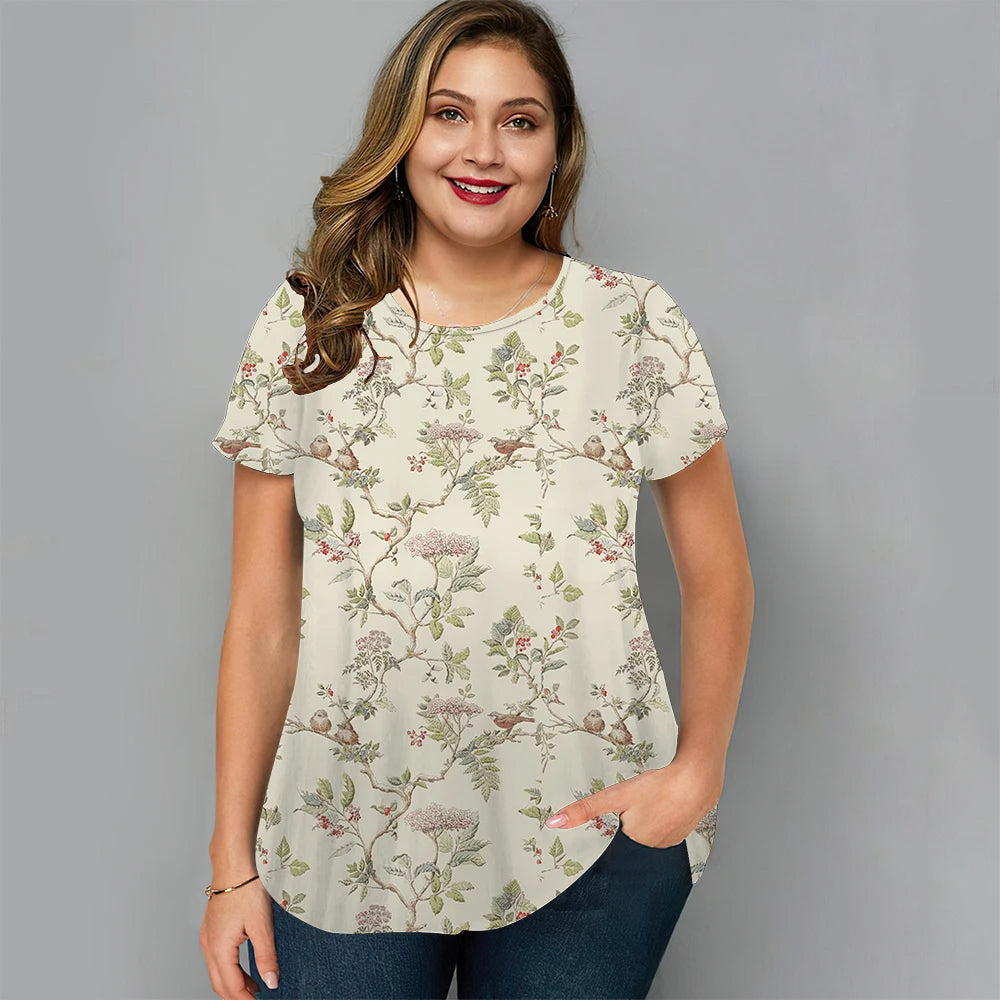Luvik | Vardi Lois Plus-Size - Iloinen & Kesäinen