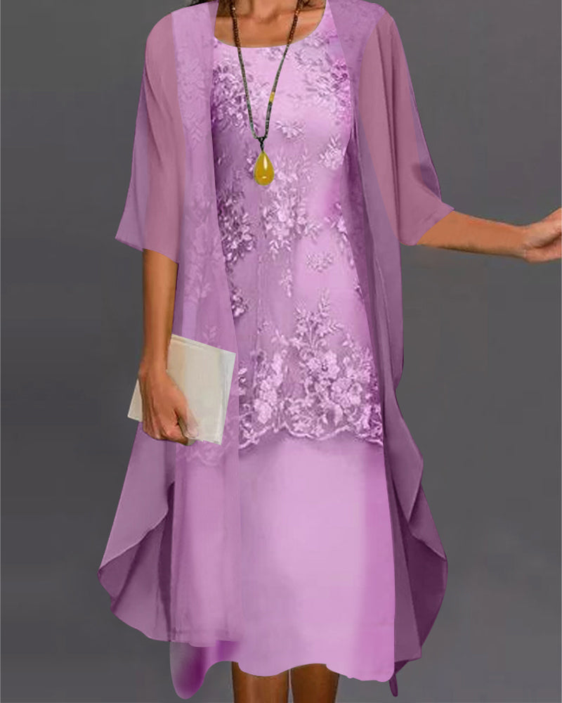 Luvik | Elegant Kaksi-osainen Kivipuku