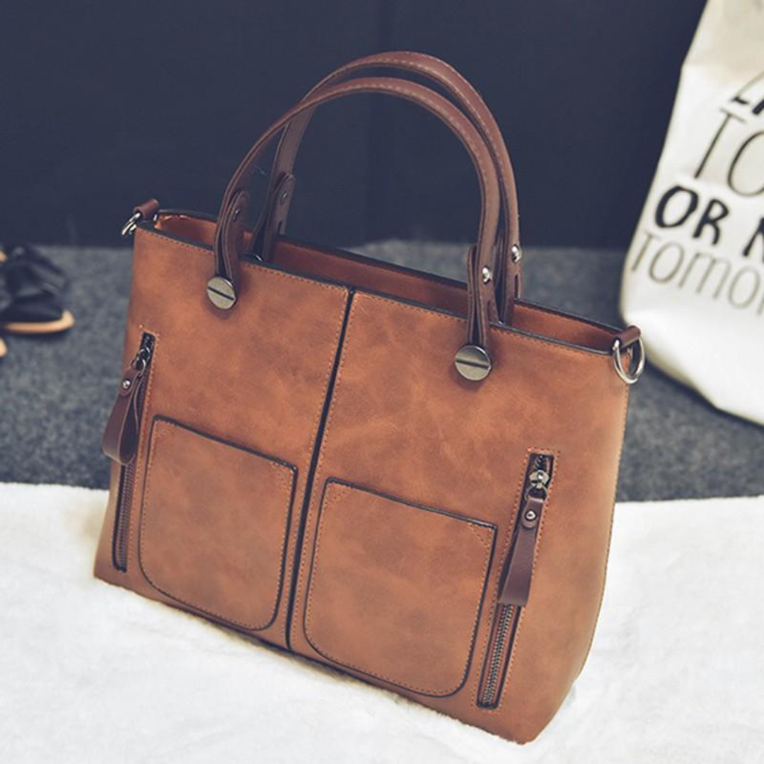 Luvik | Elegant and Luxurious Shoulder Bag - Musta
