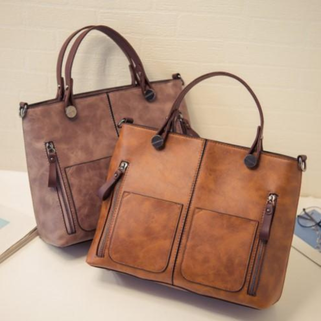 Luvik | Elegant and Luxurious Shoulder Bag - Musta