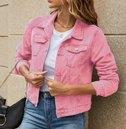 Luvik | Rentouttava Denim Takki naisille