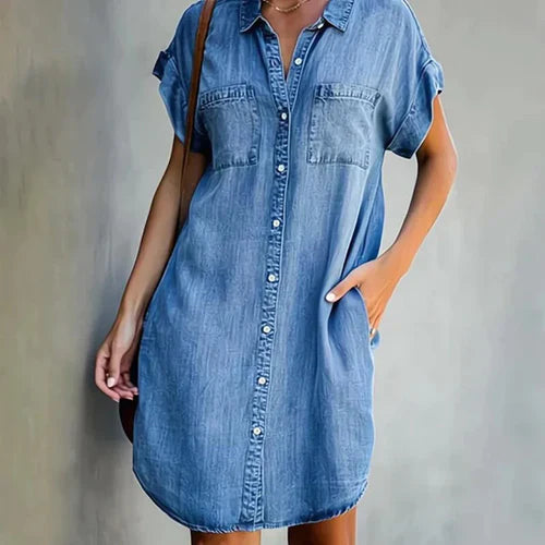 Luvik | Denim dress effortlessly stylish