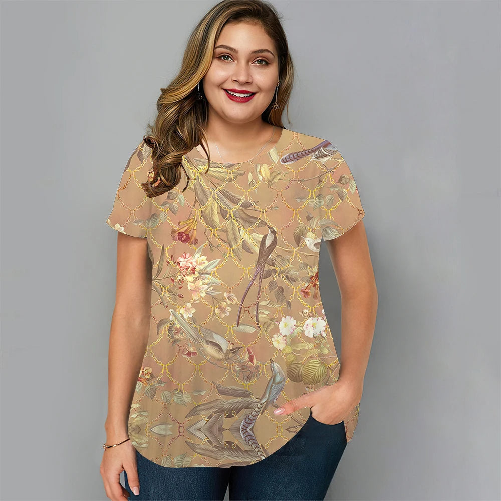 Luvik | Vardi Lois Plus-Size - Iloinen & Kesäinen