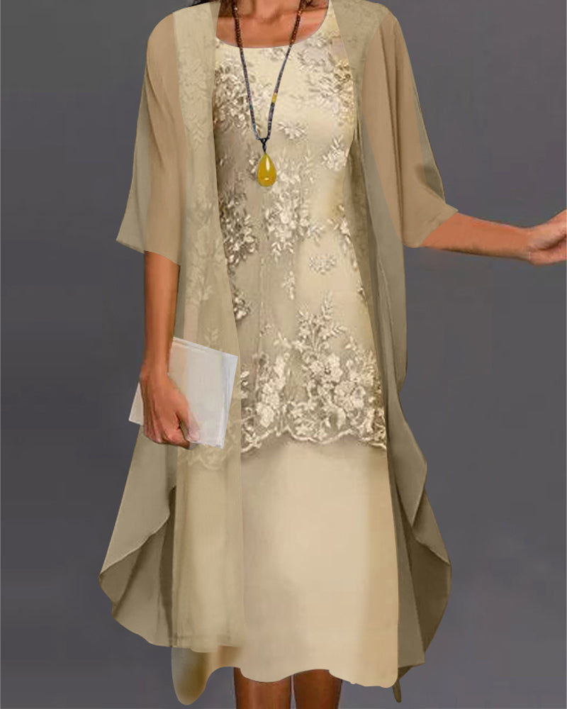 Luvik | Elegant Kaksi-osainen Kivipuku
