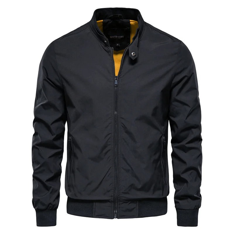 Luvik | Slim Fit Musta Miesten Kesätakki