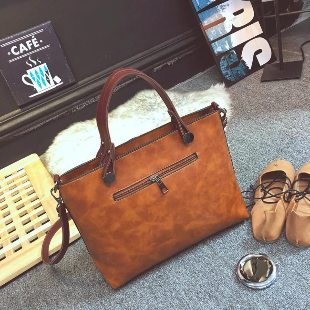 Luvik | Elegant and Luxurious Shoulder Bag - Musta