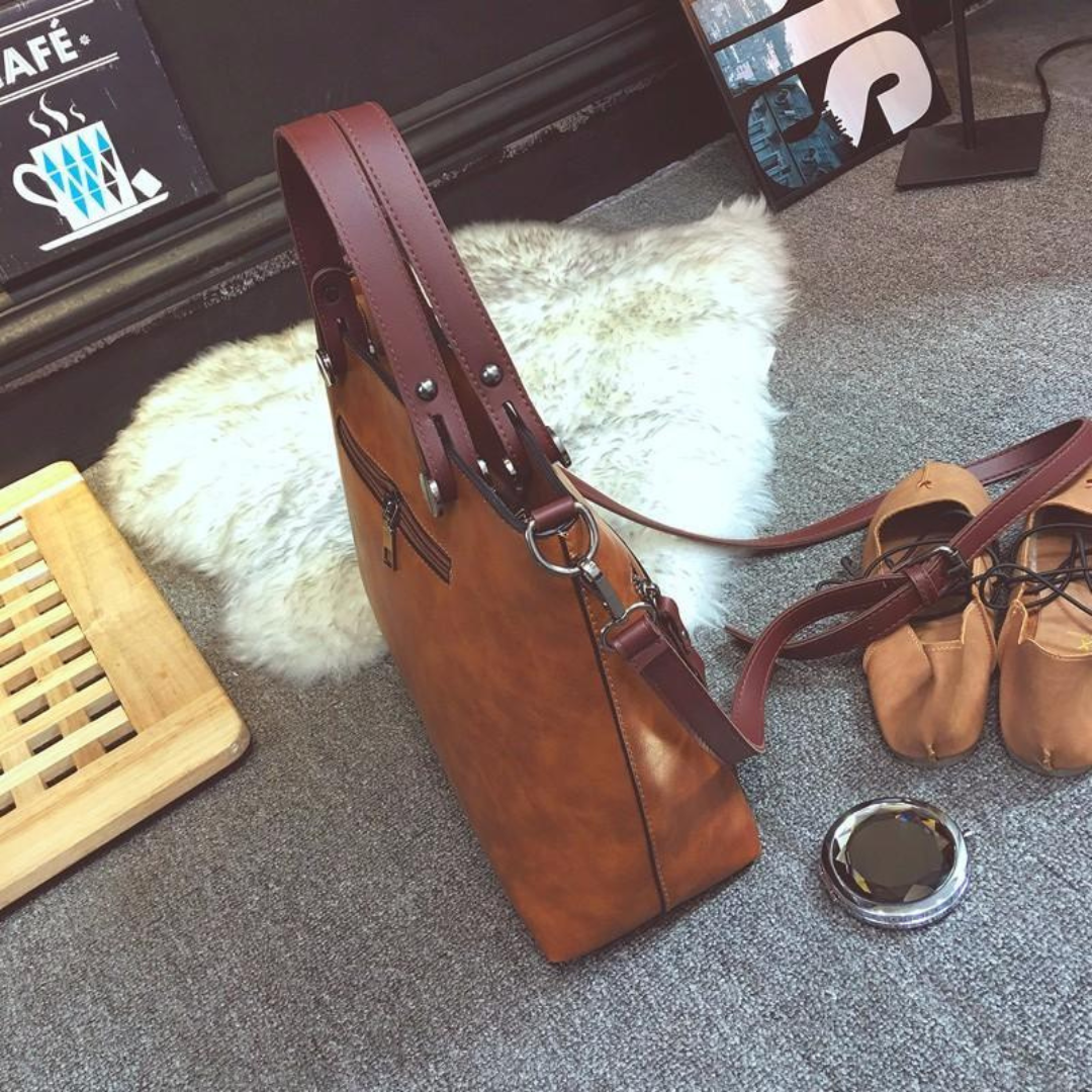 Luvik | Elegant and Luxurious Shoulder Bag - Musta