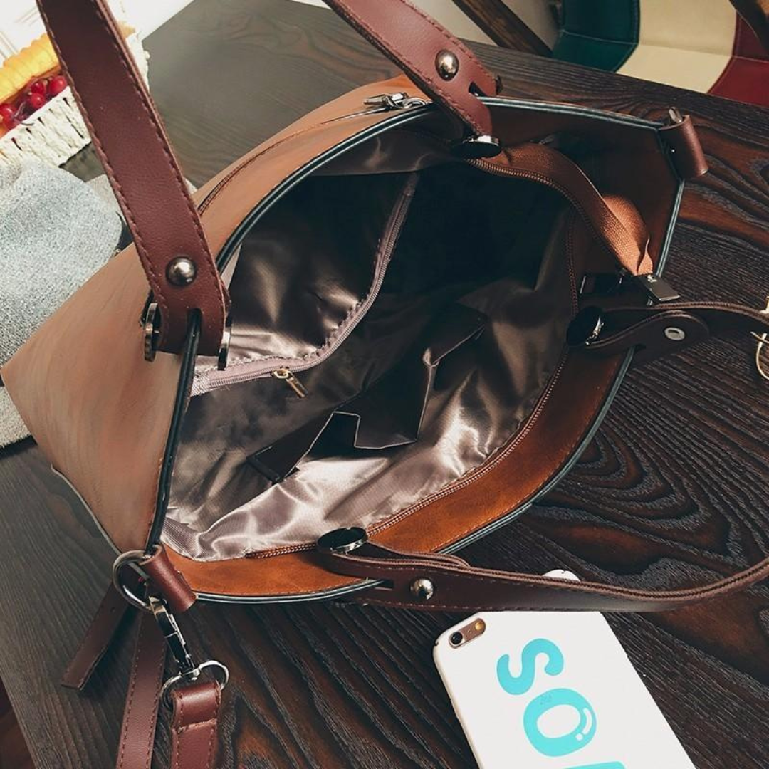 Luvik | Elegant and Luxurious Shoulder Bag - Musta