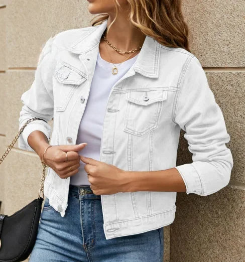 Luvik | Rentouttava Denim Takki naisille