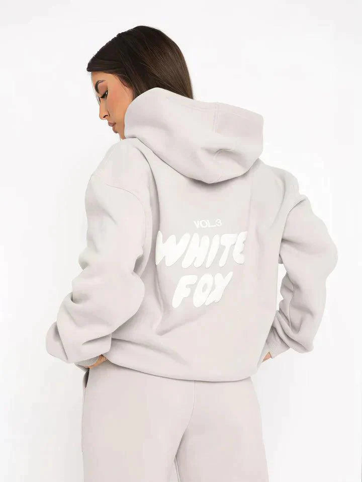 Luvik | Tyylikäs White Fox -treeniasu naisille