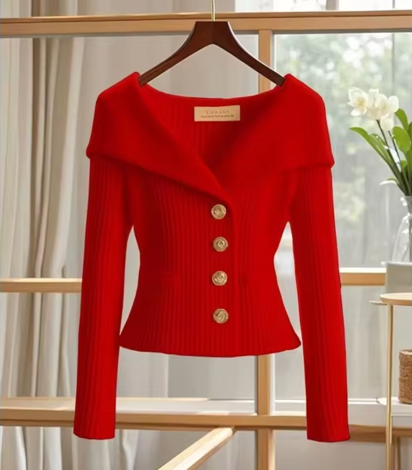 Luvik | Neulottu lyhyt cardigan