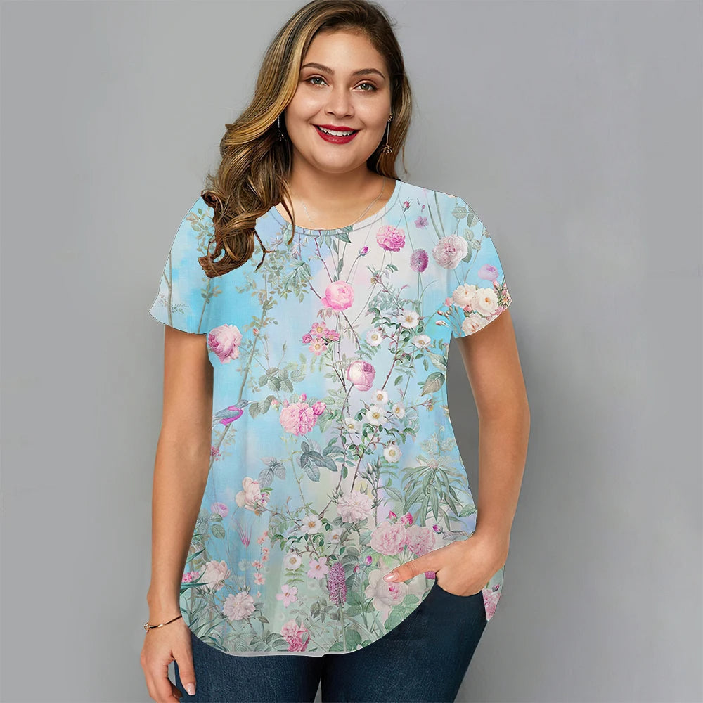 Luvik | Vardi Lois Plus-Size - Iloinen & Kesäinen