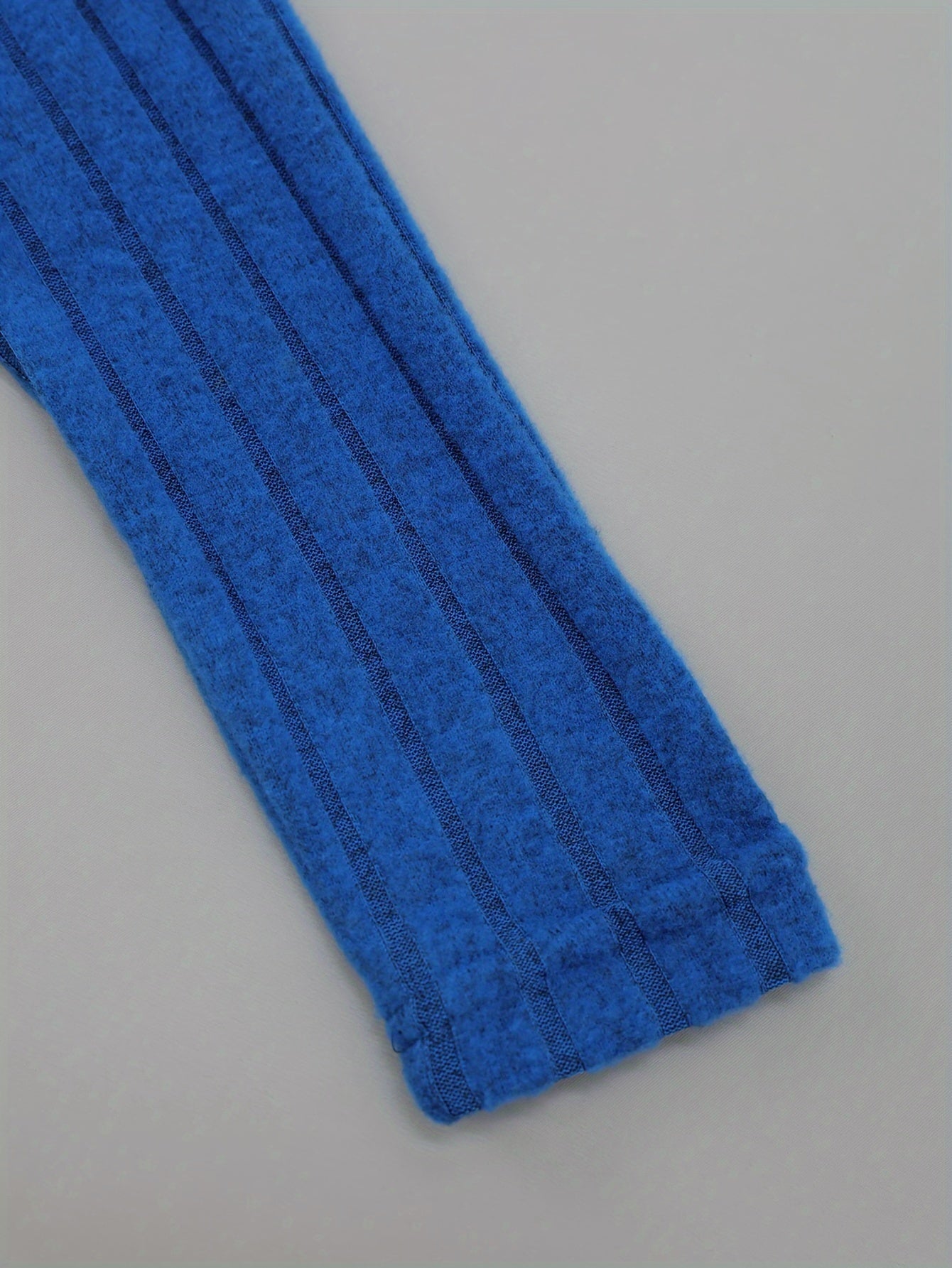 Luvik | Ribbed Knit Dress With Long Sleeves And Round Neckline