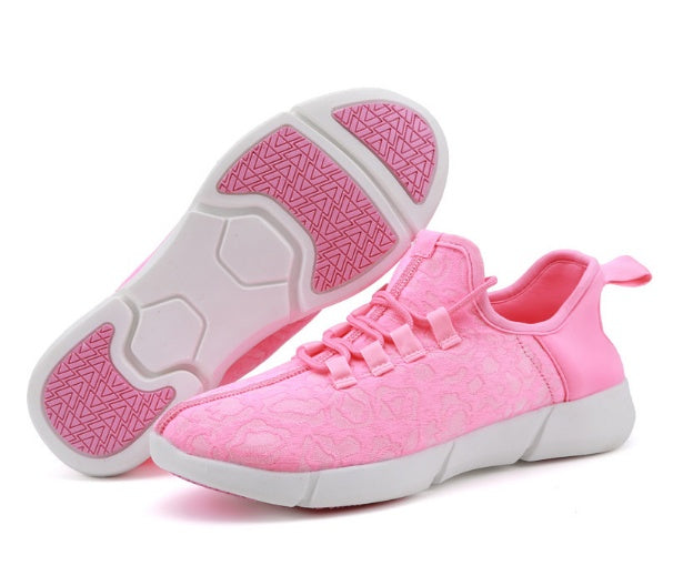 Luvik | Leuchtende Herren Sneakers Mit Usb Aufladung