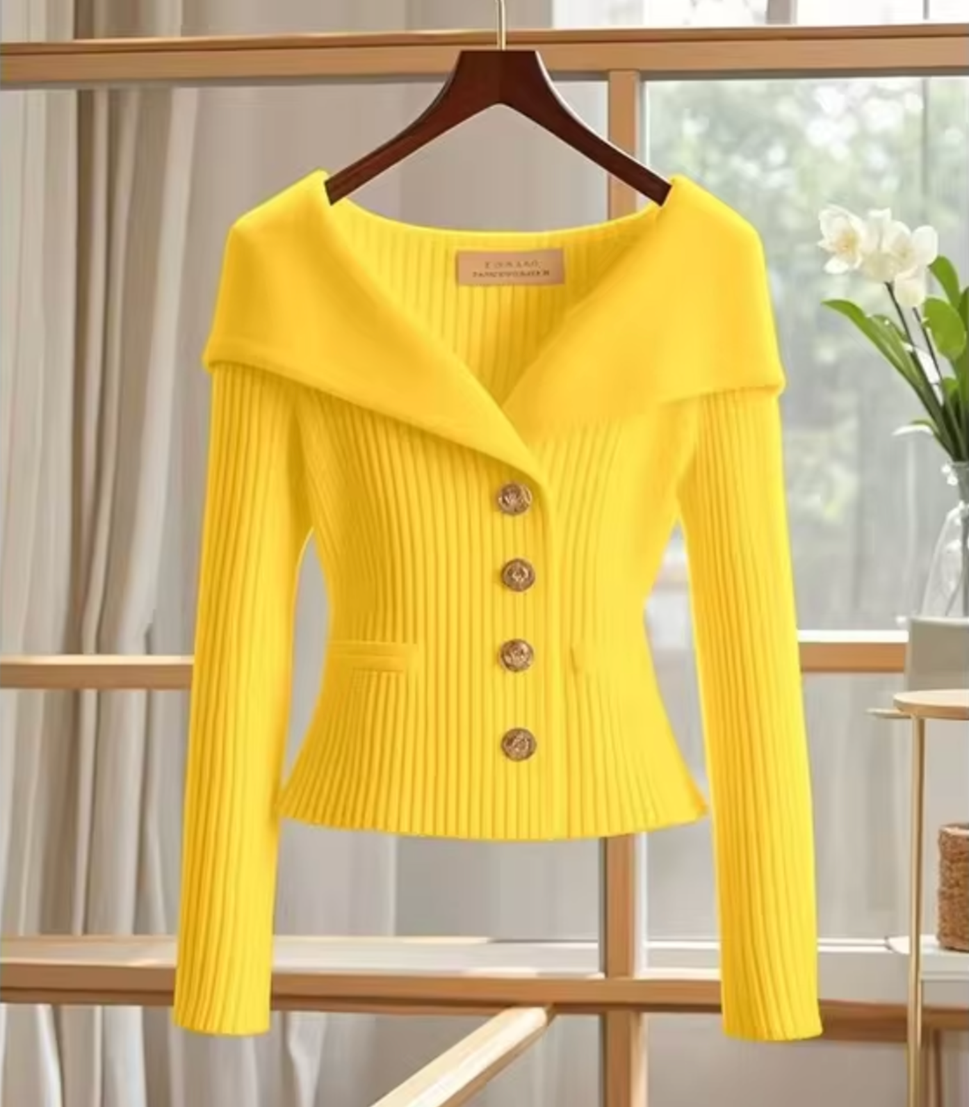 Luvik | Neulottu lyhyt cardigan