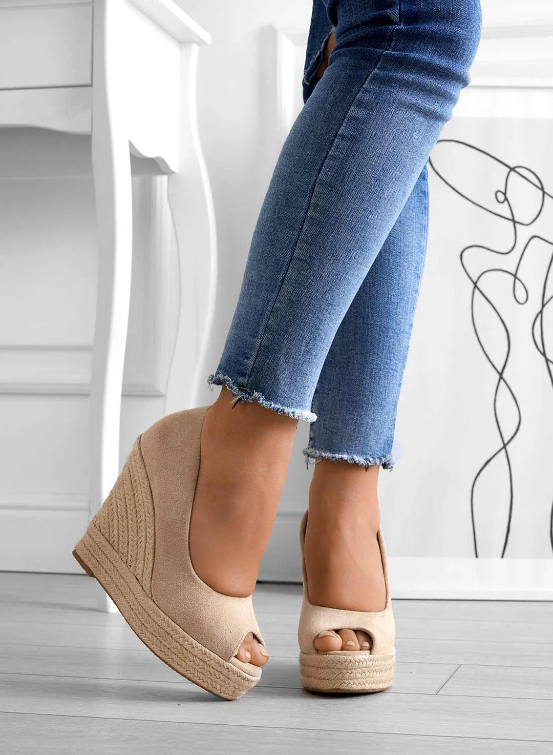 Luvik | Espadrilles korotetulla pohjalla