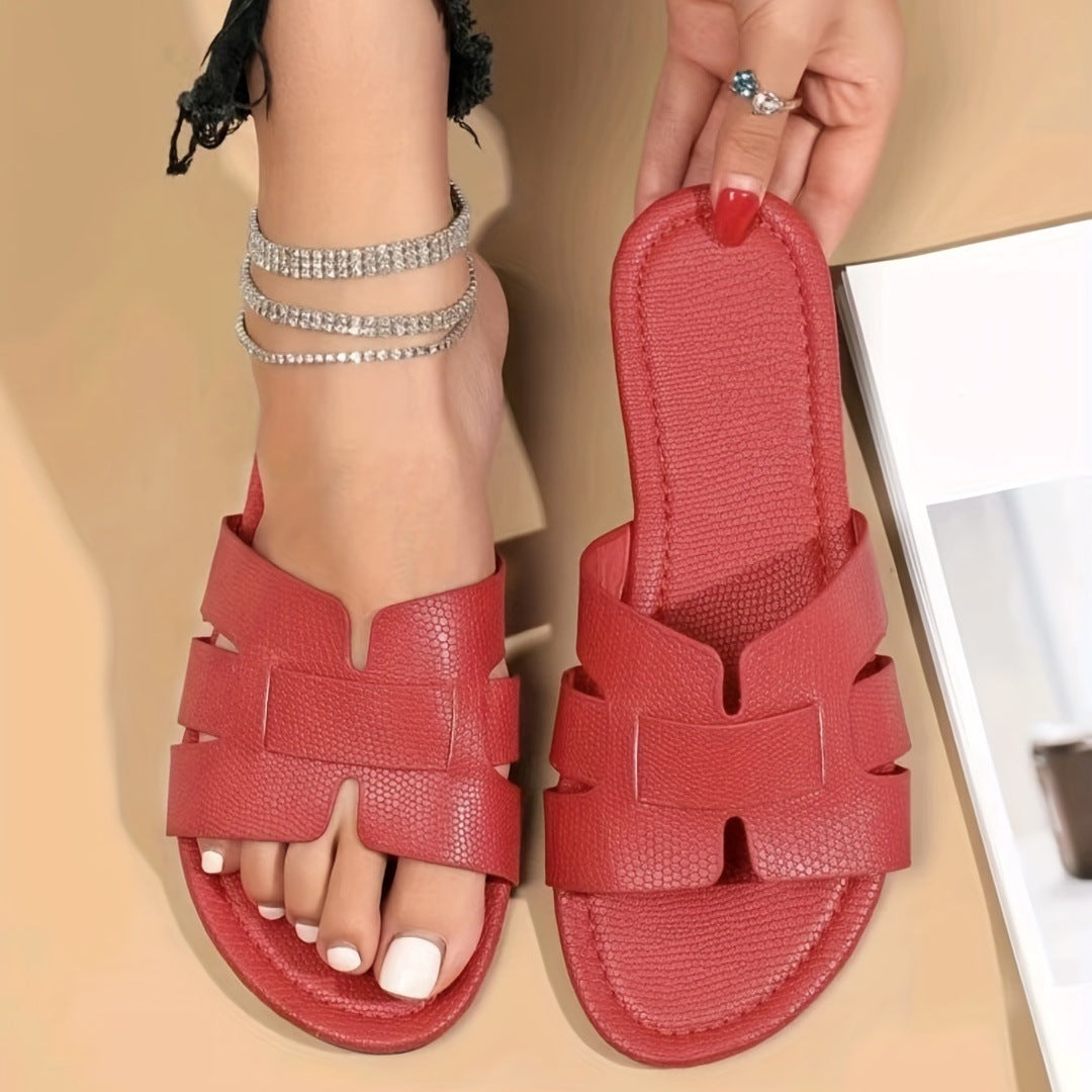 Luvik | Sandalen Mit Eckiger Spitze Und Sommerlichem Hohlschnitt