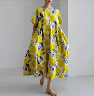 Luvik | 3D Tulostettu Mekko Puuvillailmeen